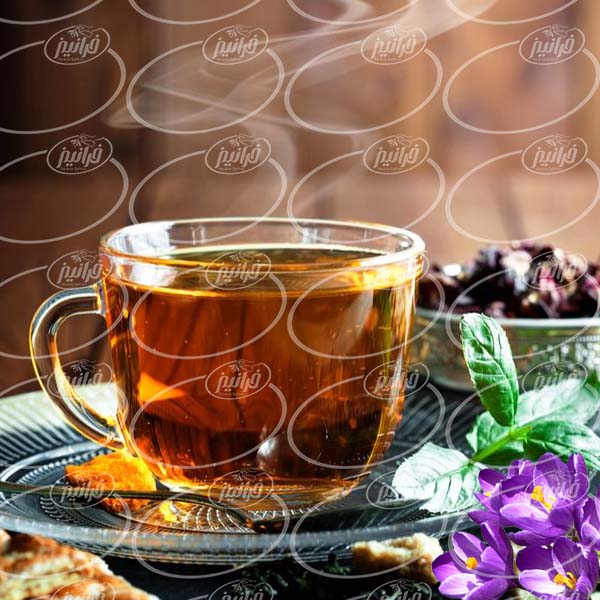 چای زعفران تهران خوش طعم