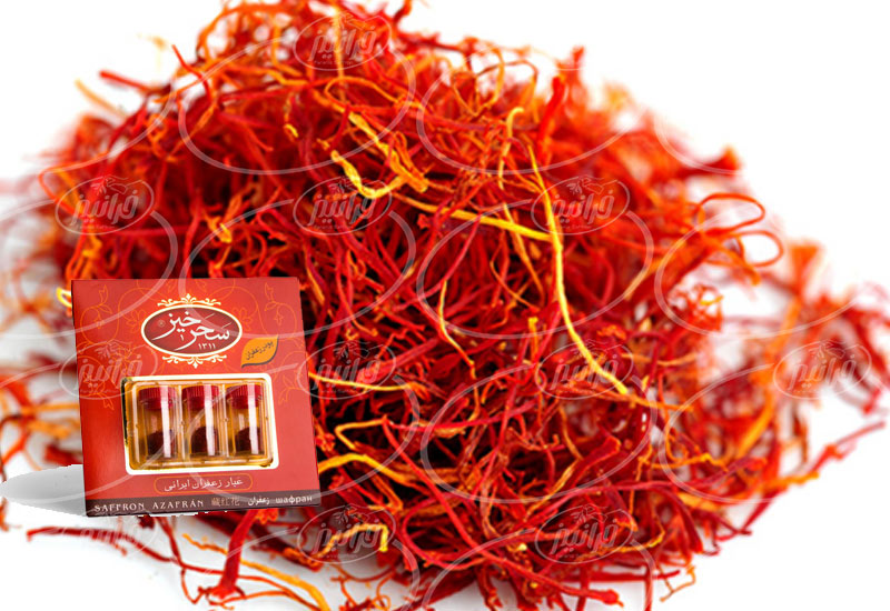 قیمت پودر زعفران سحرخیز با بسته بندی شیشه