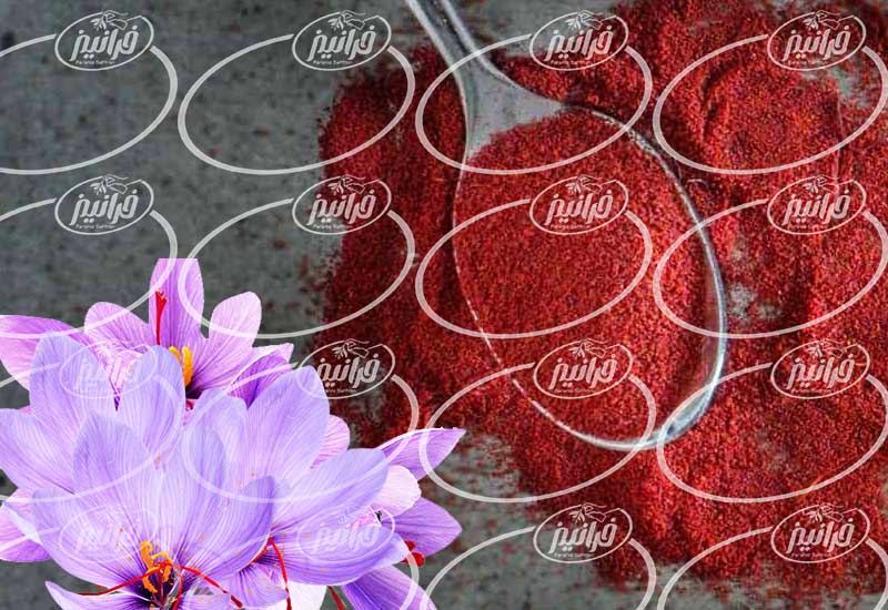فروش پودر زعفران بسته بندی شده 5 گرمی 